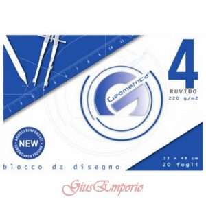 ALBUM 20FG 33X48 RUVIDO GEOMETRICA 220GR