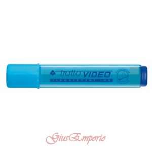 EVIDENZIATORI TRATTO VIDEO AZZURRO FILA