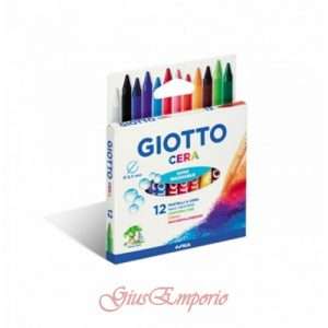 PASTELLI CERA 12COL GIOTTO