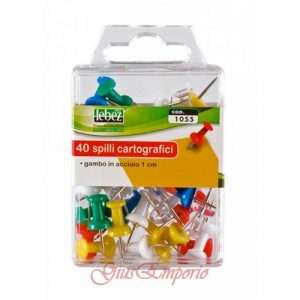 SPILLI INDICATORI 1CM 40PZ COLORI ASSORTITI - immagine 1