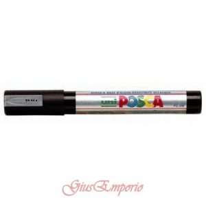 UNI POSCA PC-5M ARGENTO PUNTA MEDIA PENNARELLO