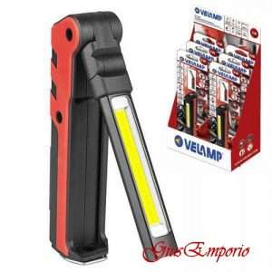 Lampada Portatile Ricaricab.Led Kubrik Velamp