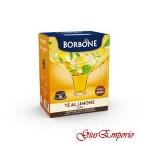 16 capsule Borbone - Bevanda solubile al gusto TE' AL LIMONE AModo Mio