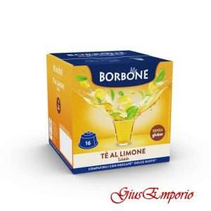 16 Capsule Borbone Per Bevanda Solubile al GUSTO TÈ AL LIMONE DolceGusto