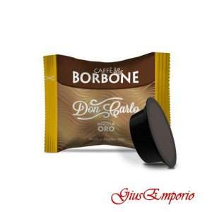 Caffè 100 Capsule Borbone Compatibili Don Carlo Miscela ORO AModoMio