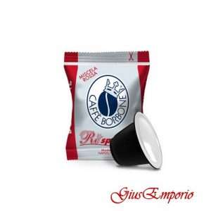 Caffè n. 100 Capsule Borbone Compatibili Nespresso Miscela ROSSA