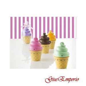 TIMER CONO GELATO COLORI ASSORTITI ABS