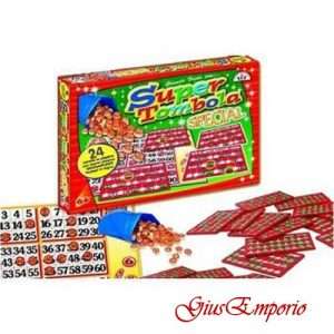 TOMBOLA SUPER TOMBOLA 24 CARTELLE SPECIAL