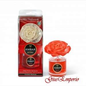 Ambar Deodorante Diffusore Profumato Fiore frutti rossi 75 ml